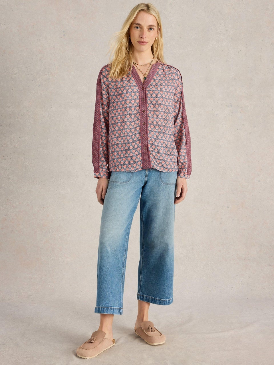 Top Mabel mit Mustermix