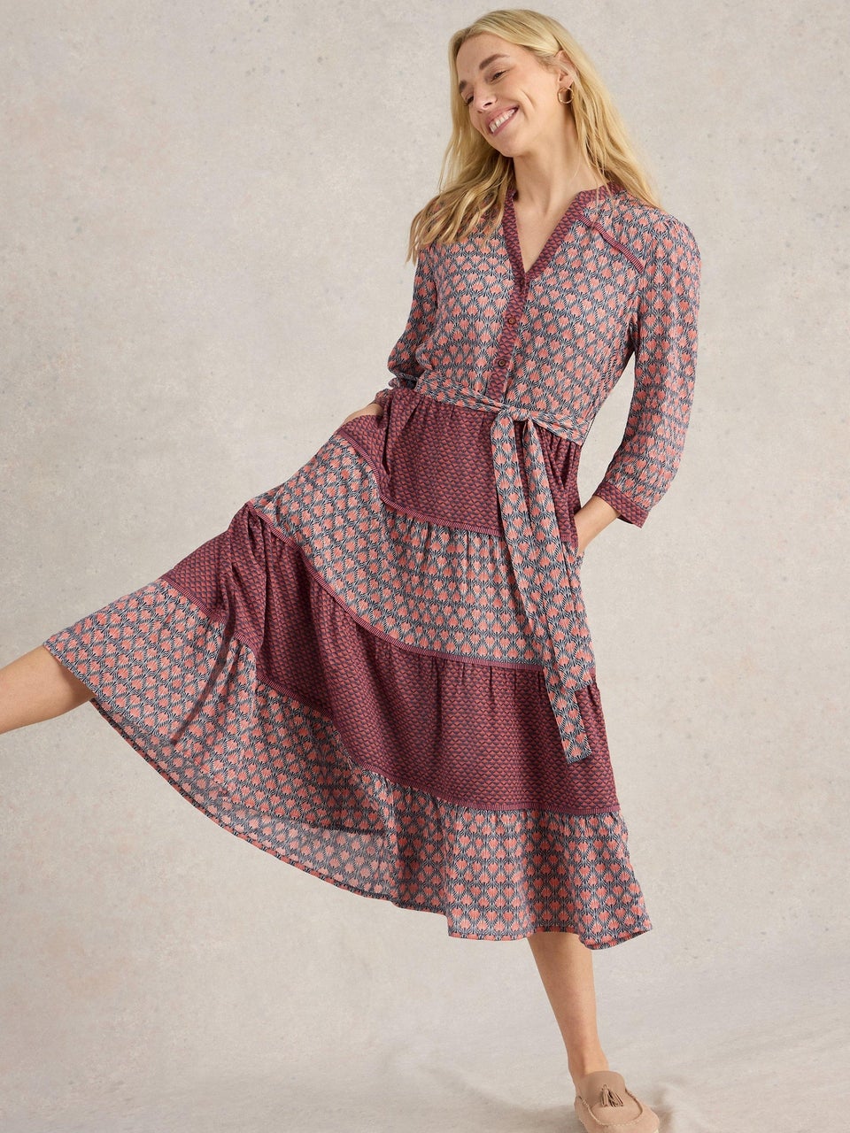 Kleid Mabel mit Mustermix