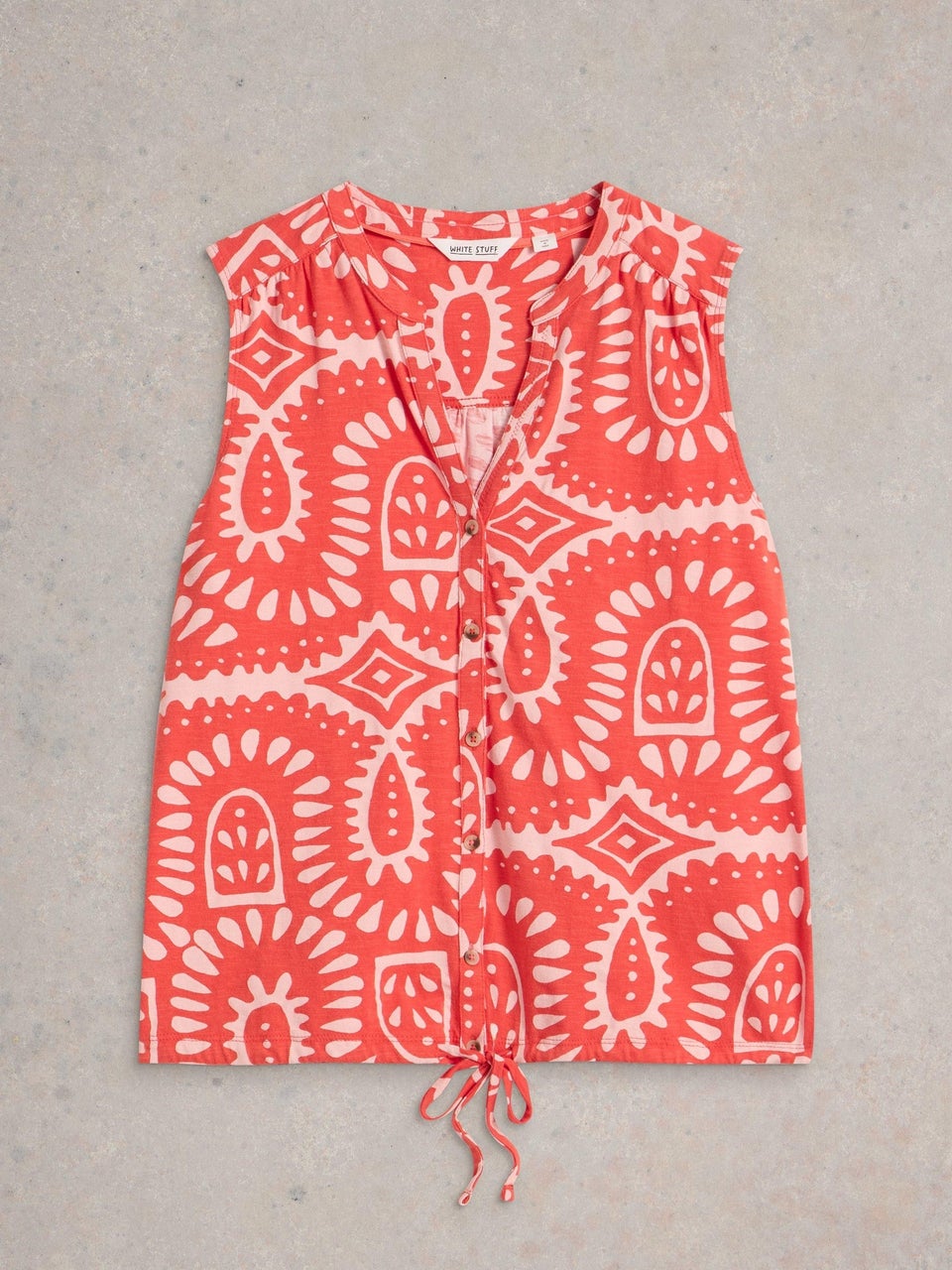 Ärmellose Bluse Tulip
