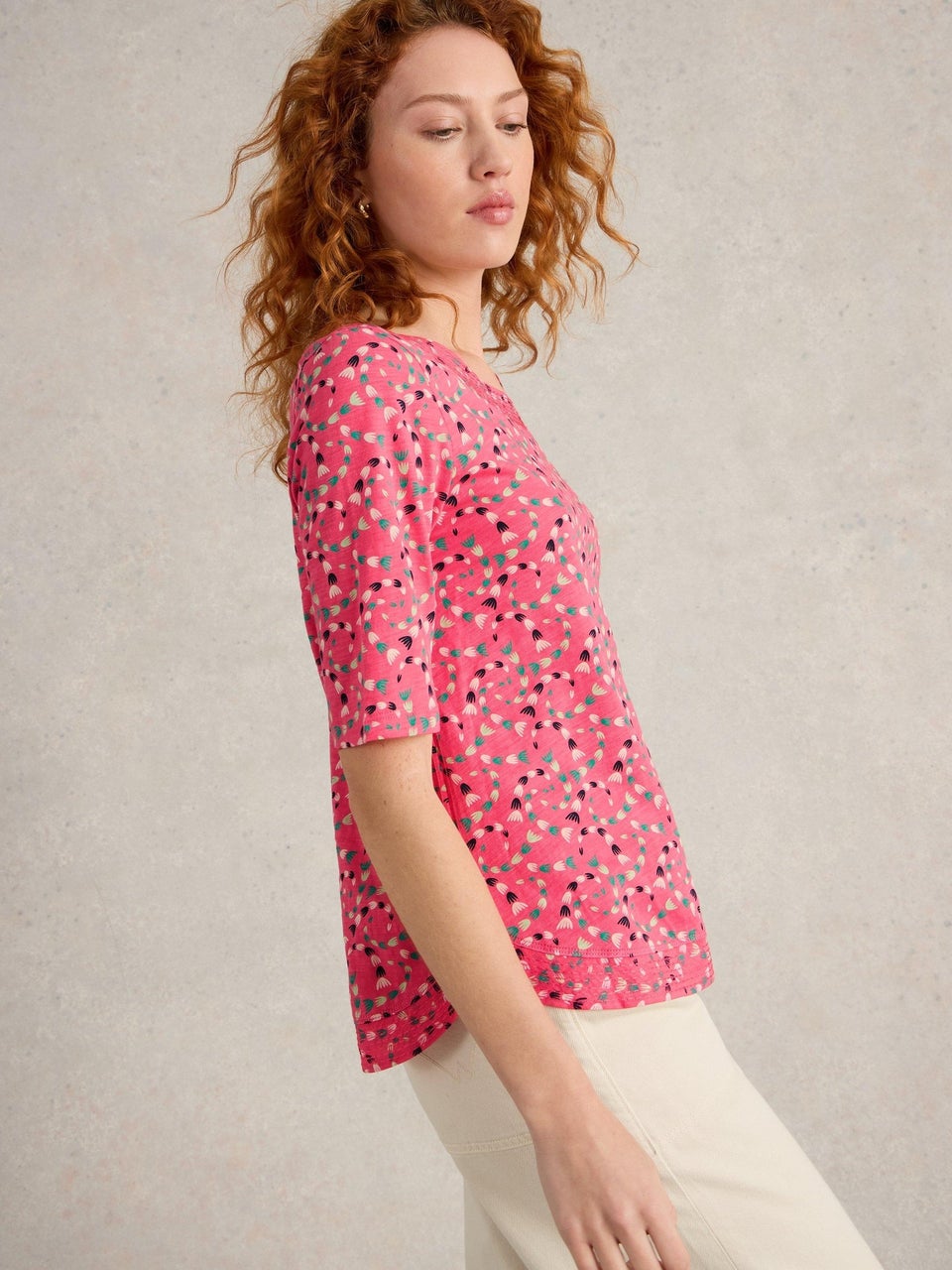 T-Shirt Weaver aus Jersey