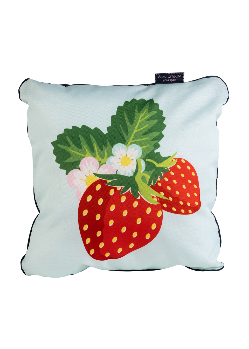 Summerhouse by Navigate Strawberries & Cream Cushion