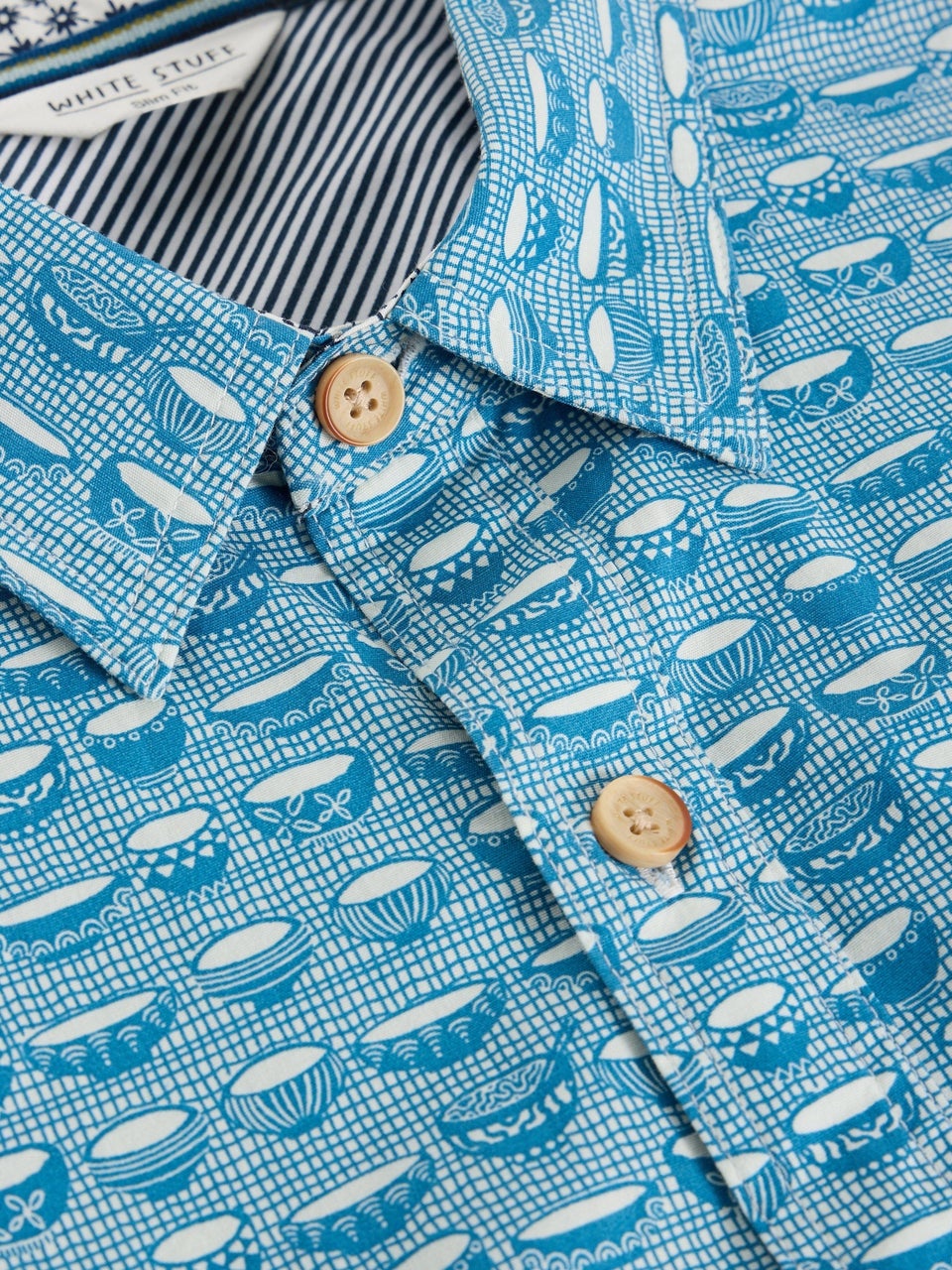 Kurzarmhemd mit Ramenprint