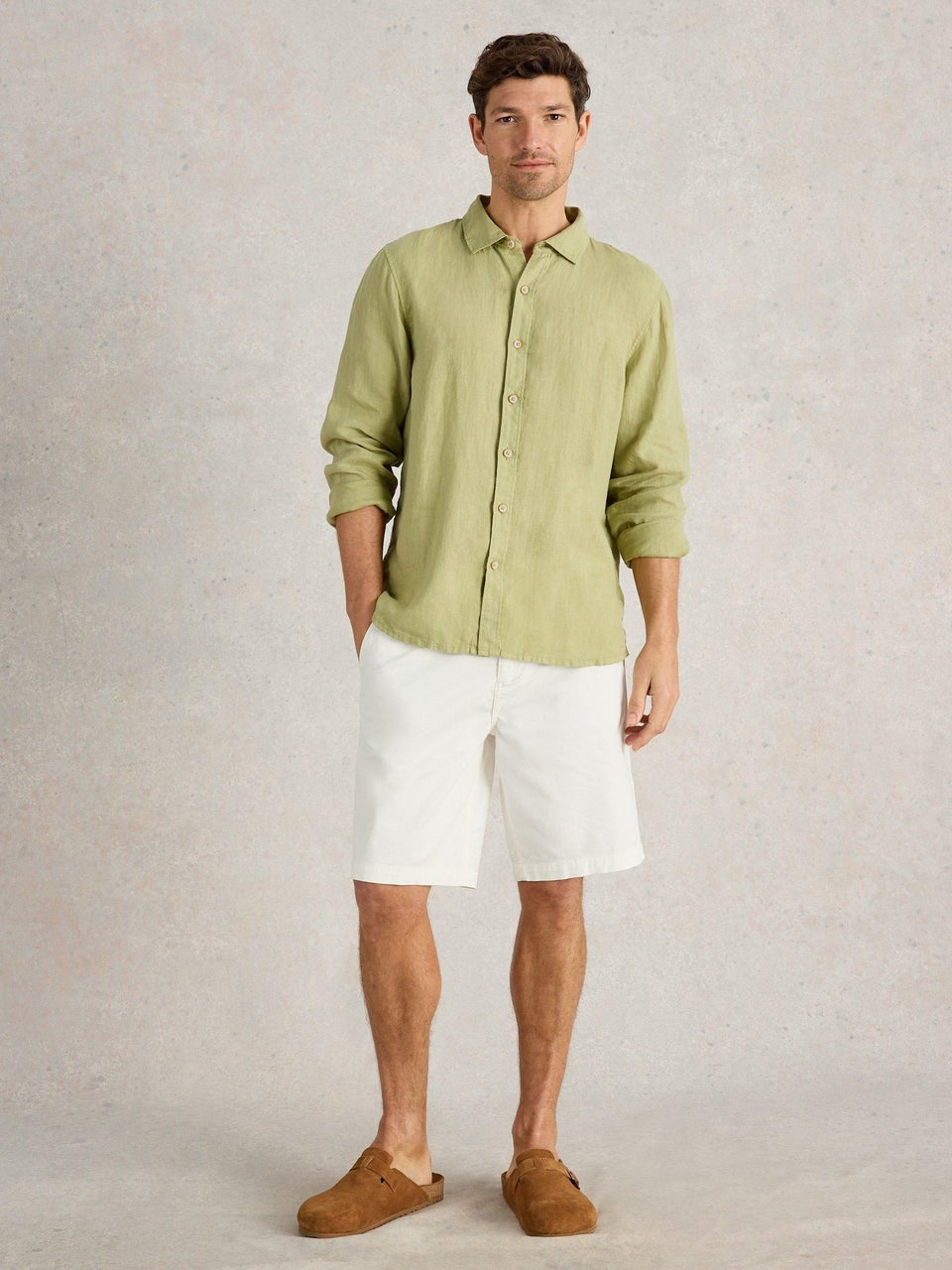 Chino-Shorts aus Bio-Baumwolle