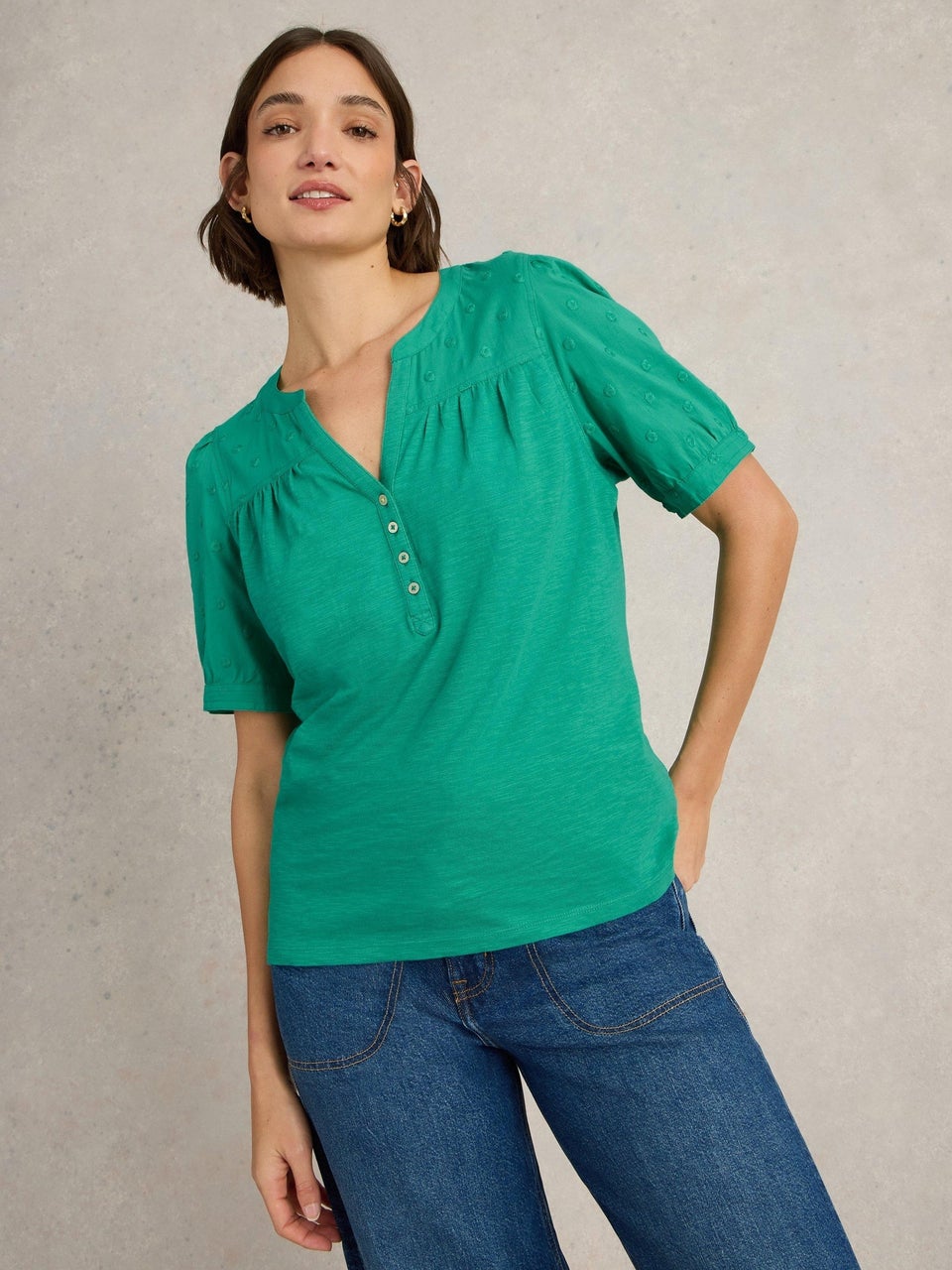 Bluse Ellie aus Bio-Baumwolle