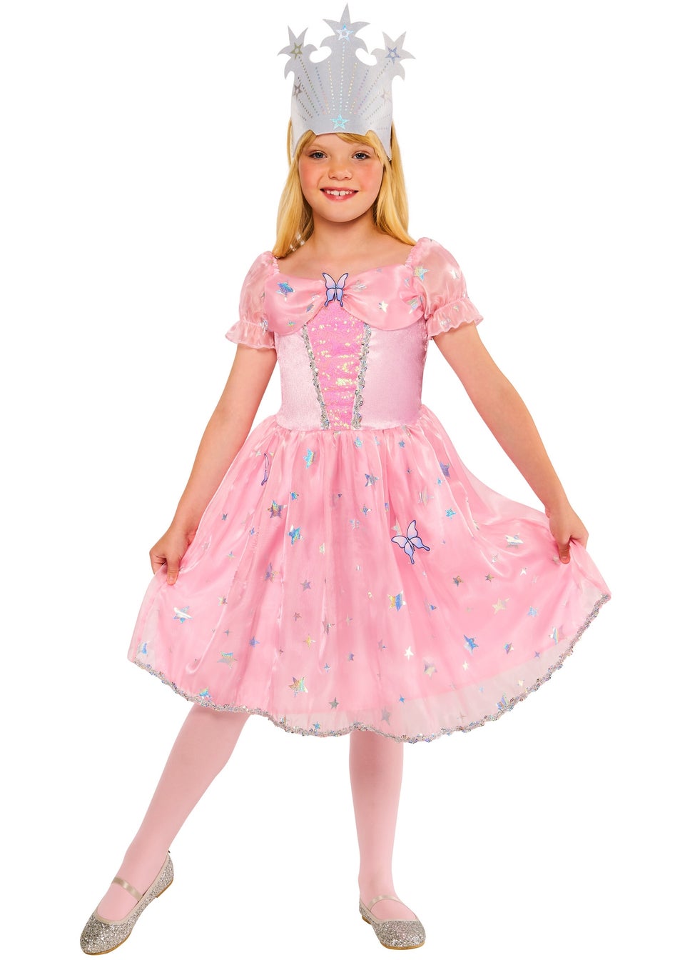 Wizard Of Oz MultiColour Glinda Child Costume (3-10 Years)