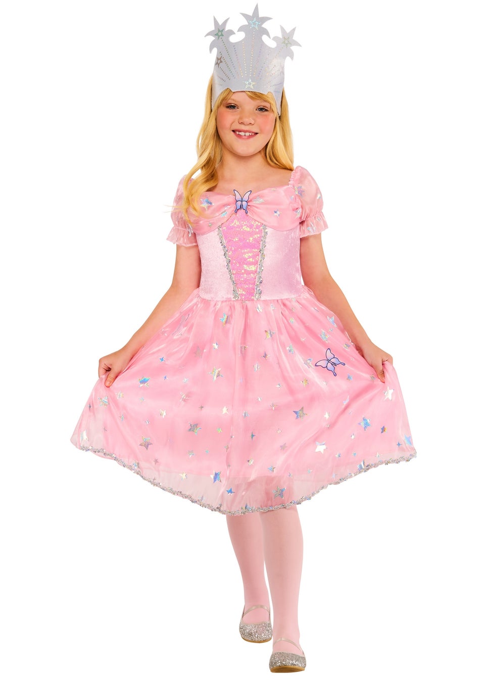 Wizard Of Oz MultiColour Glinda Child Costume (3-10 Years)