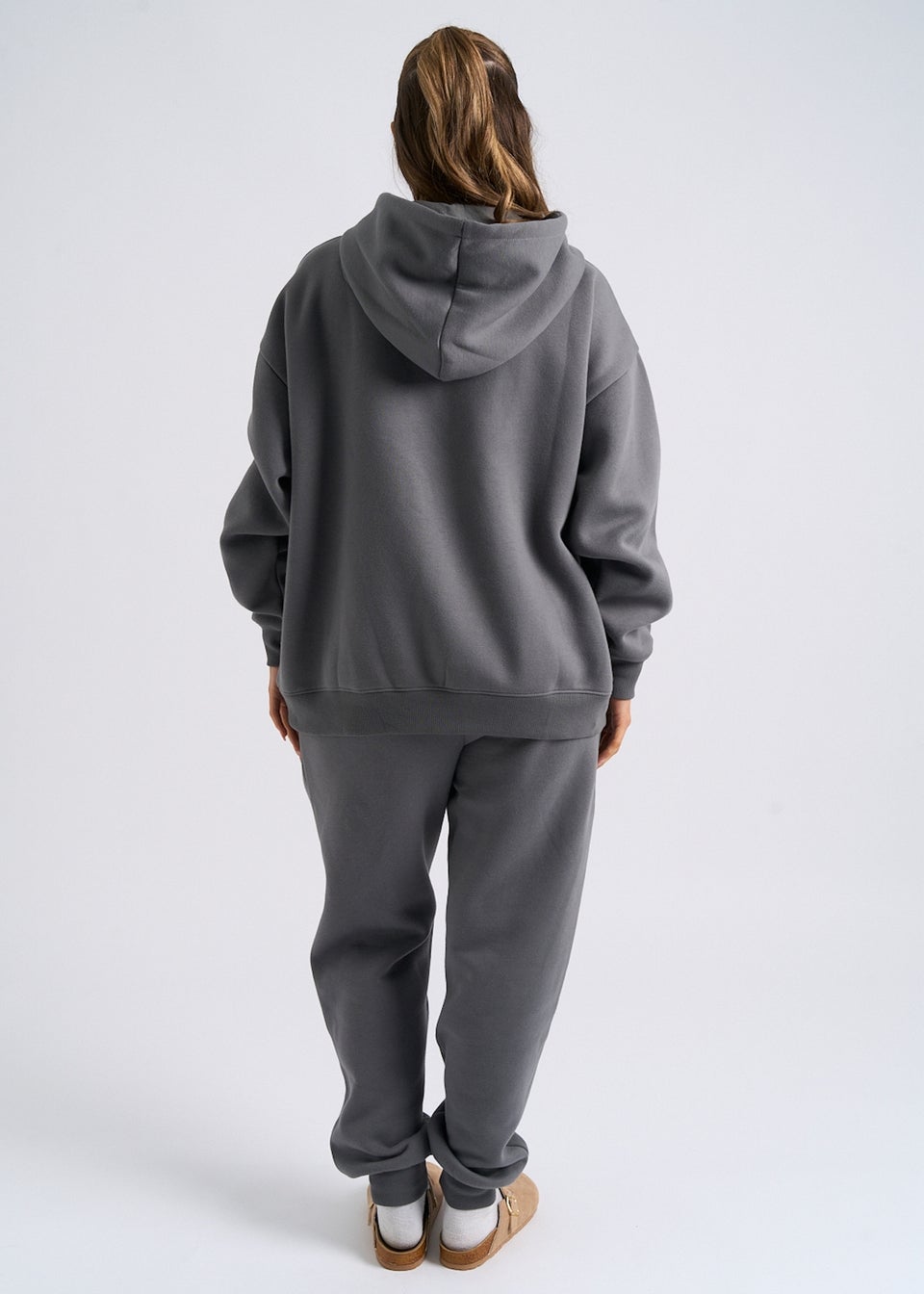 Urban Bliss Charcoal Oversized Hoodie