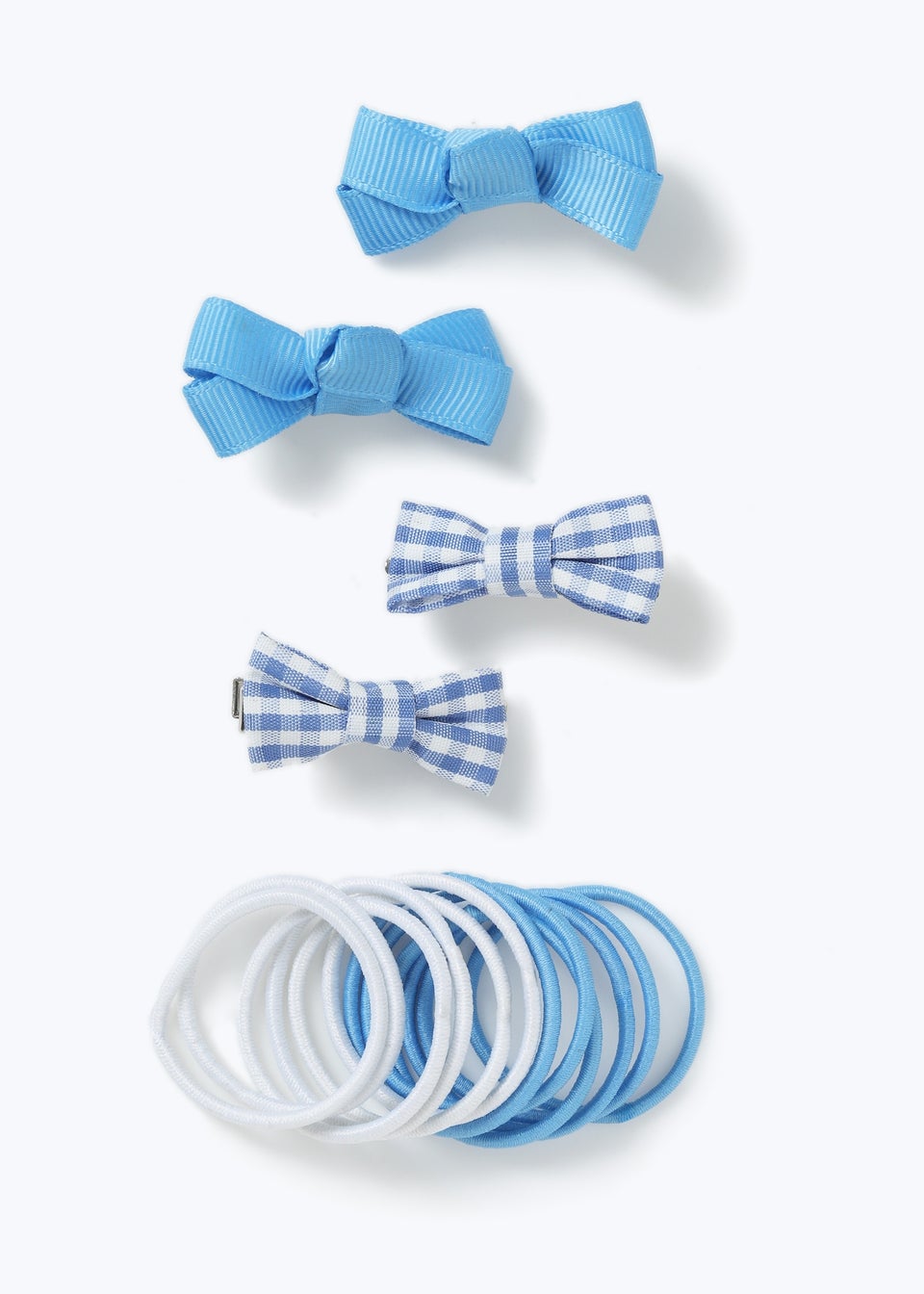 Flitzy Back To School Blue Hair Set