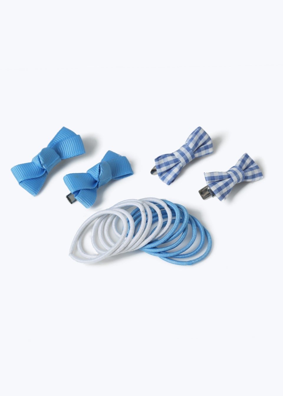Flitzy Back To School Blue Hair Set
