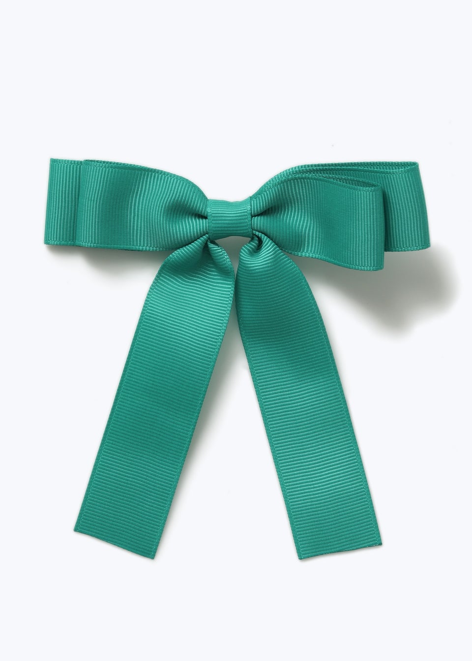 Flitzy Back To School Green Bow Clip