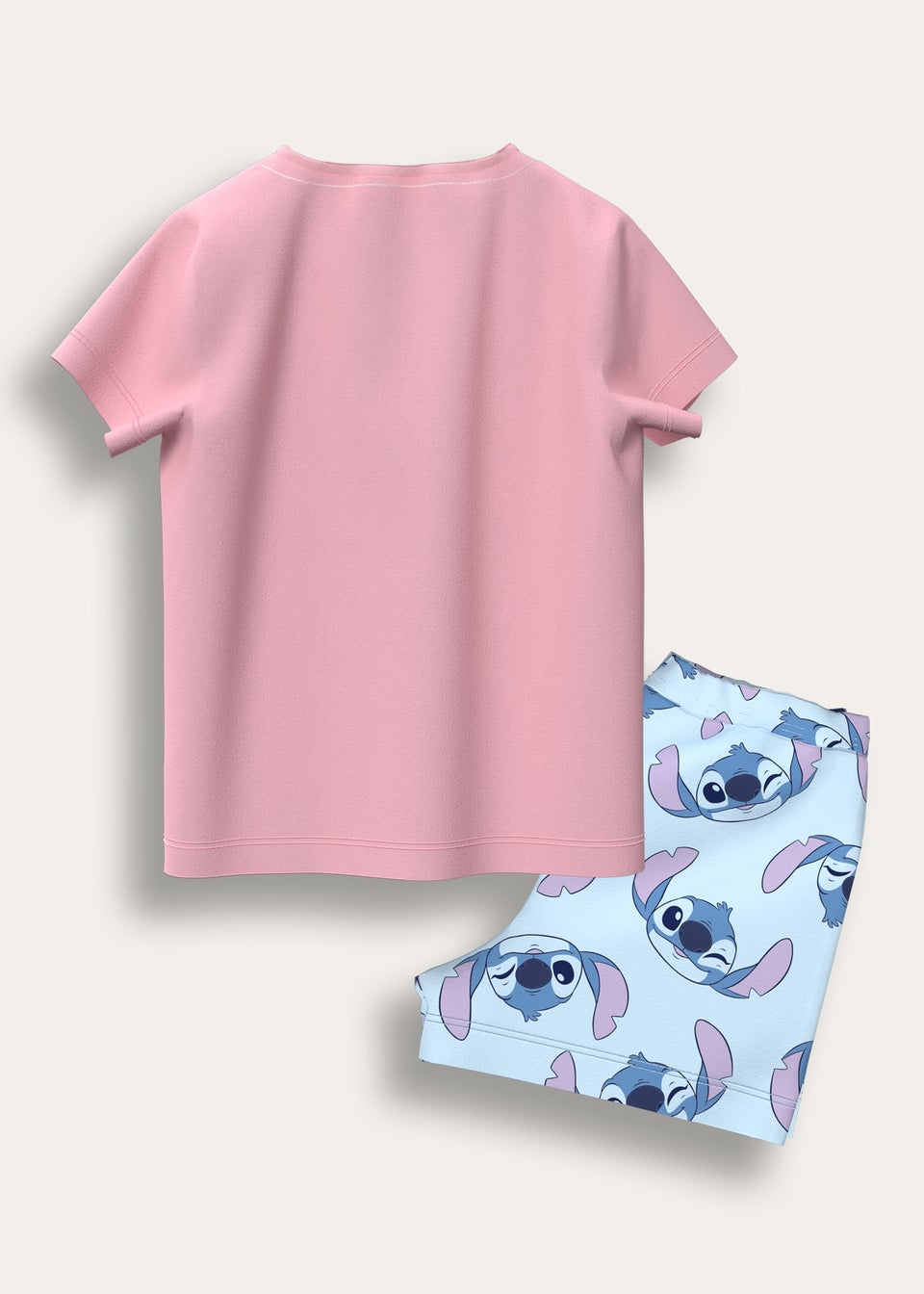 Disney Blue Stitch Short Pyjama Set (7-12 Years)