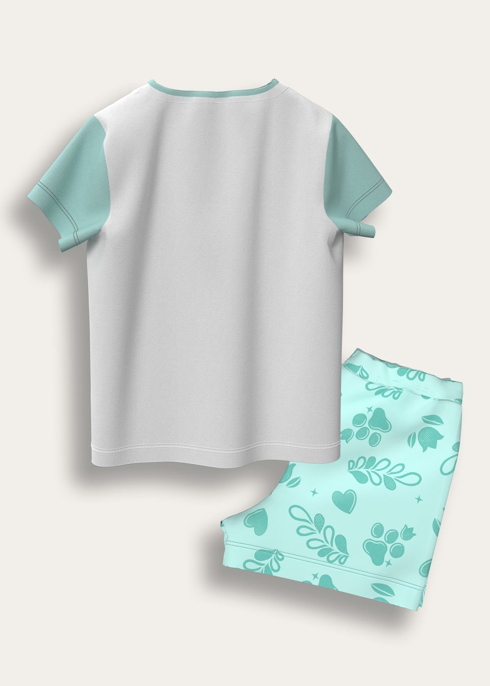 Paw Patrol Mint Girls Short Pyjama Set  (3 - 6 Years)