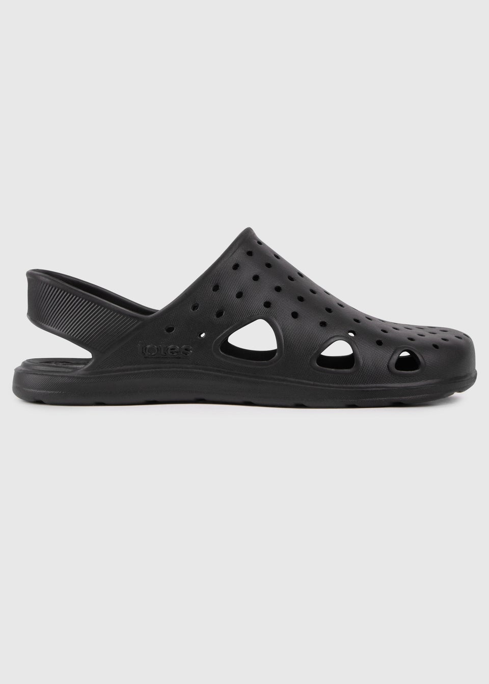 Totes Isotoner Black  Clog