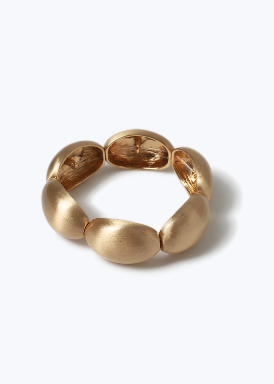 Muse Gold Brushed Stretch Bracelet