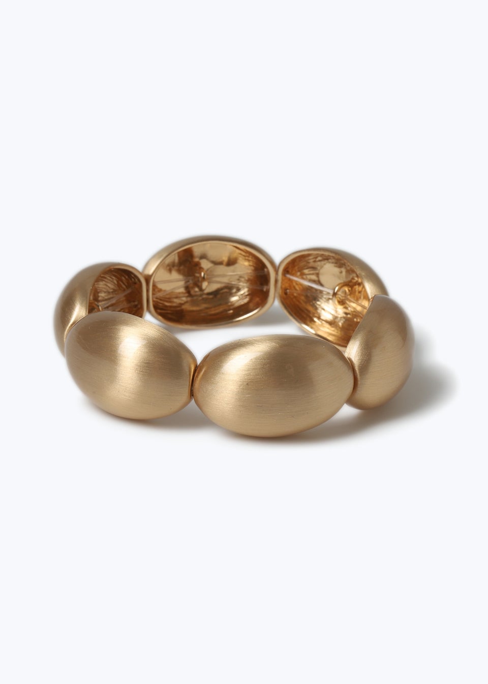 Muse Gold Brushed Stretch Bracelet