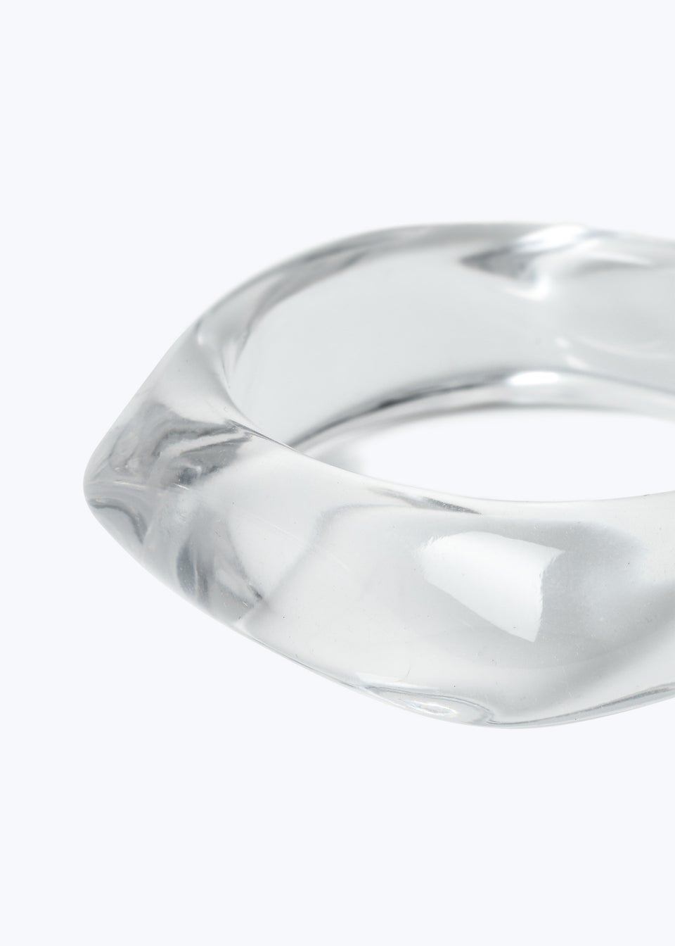 Muse Clear Perspex Bangle