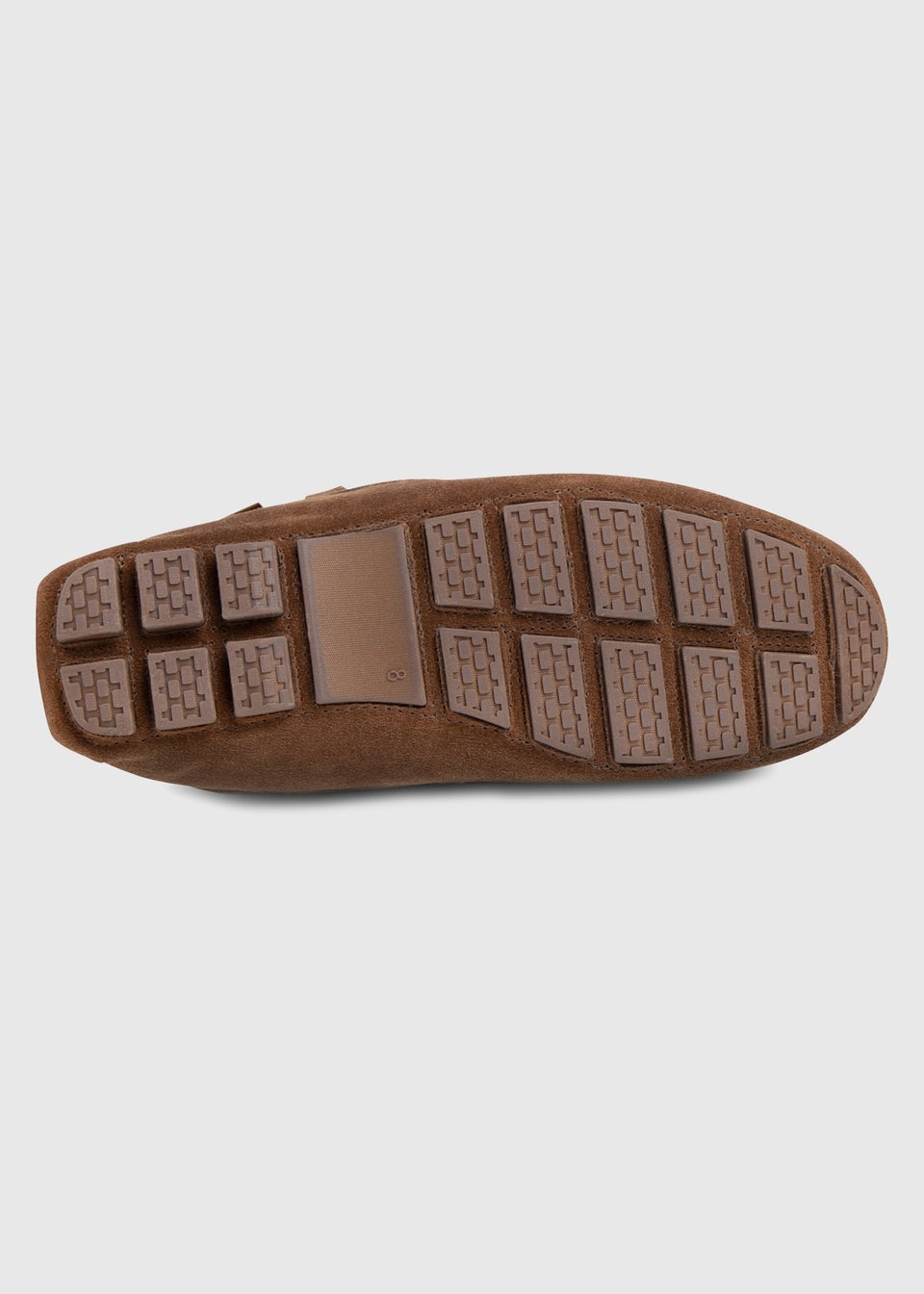 Totes Isotoner Tan Real Suede With Closed Stitch Moccasin Slipper
