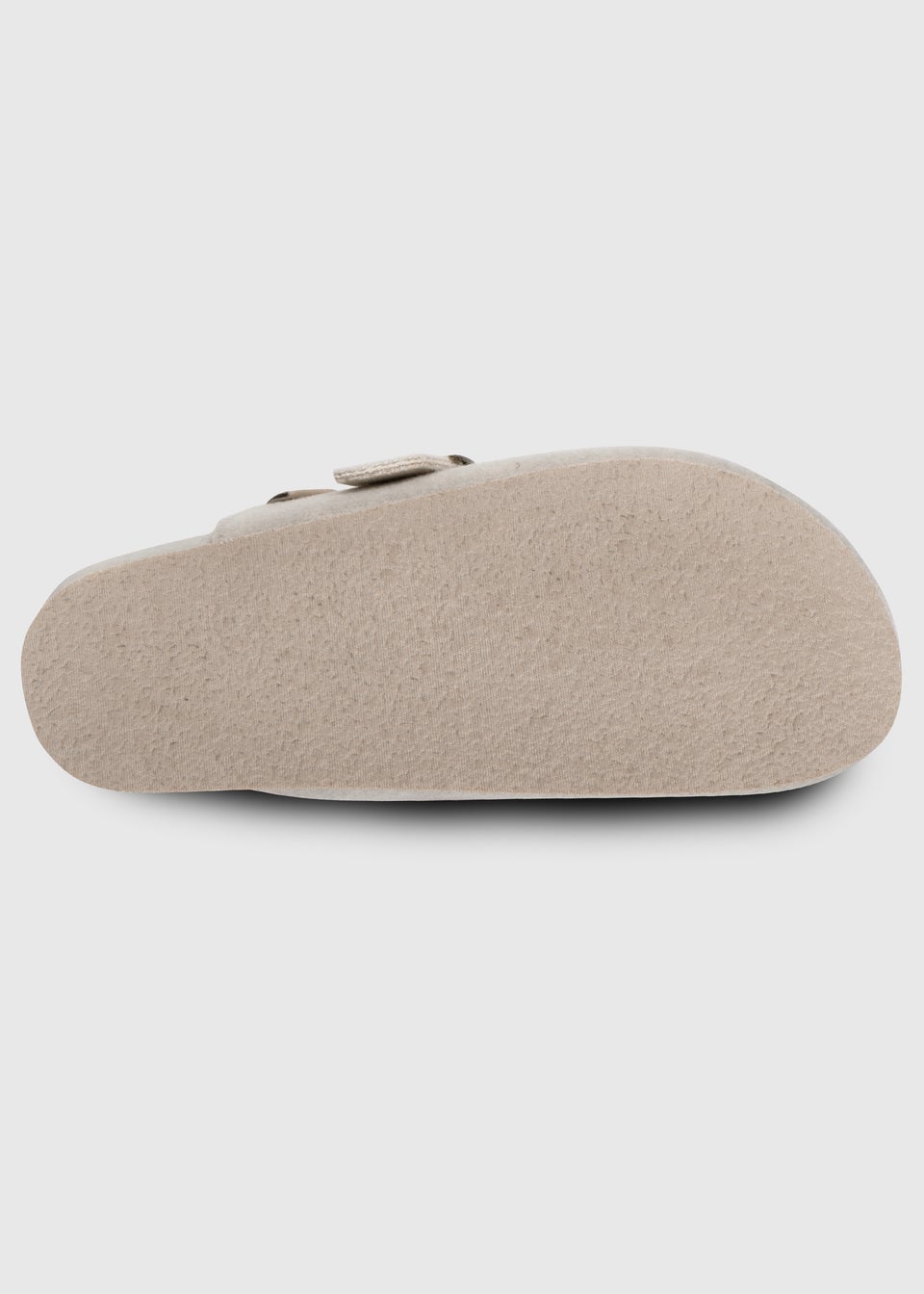 Totes Isotoner Beige Felt Clog Slipper