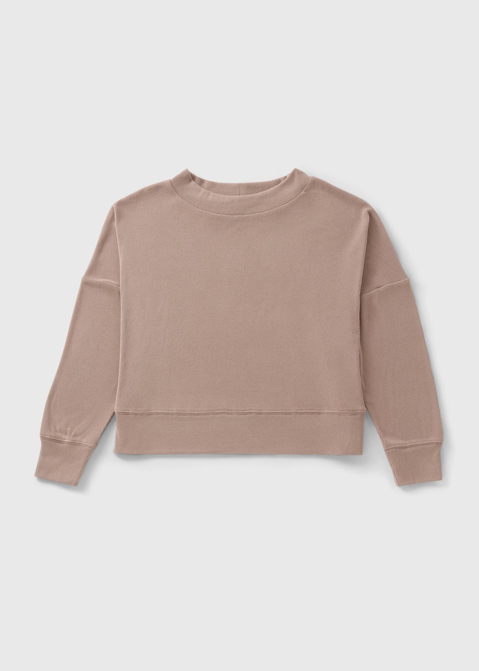 Brown Ribbed Loungewear