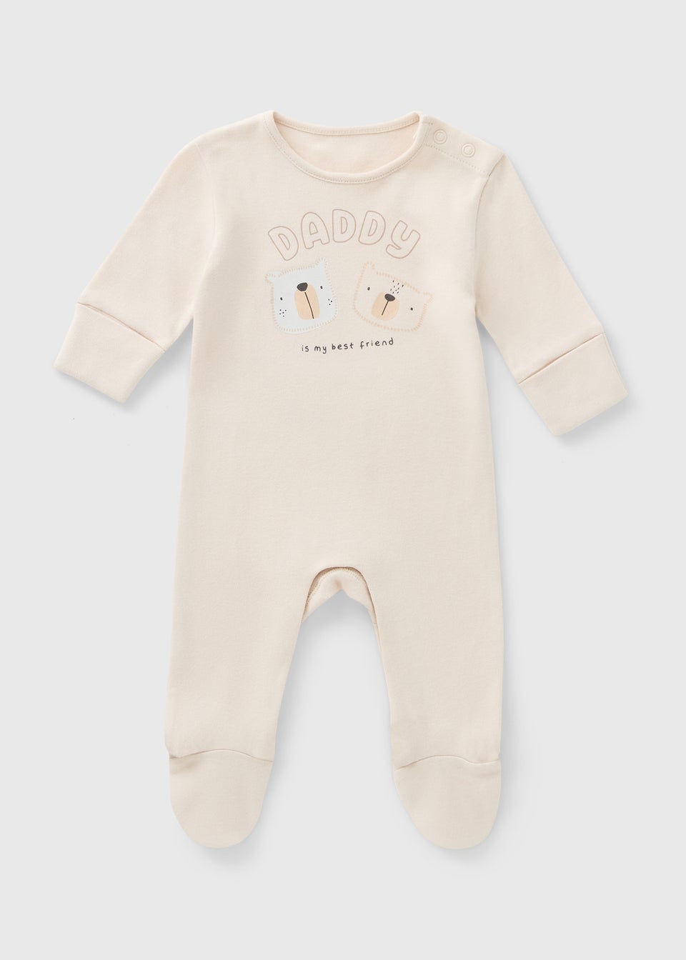 Baby Daddy Bear Sleepsuit (Newborn–18mths)