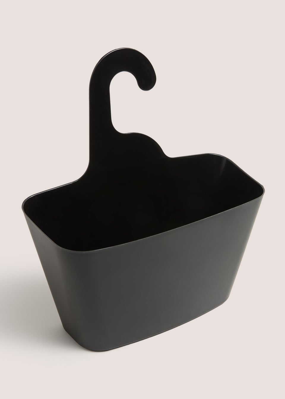 Black Plastic Shower Caddy