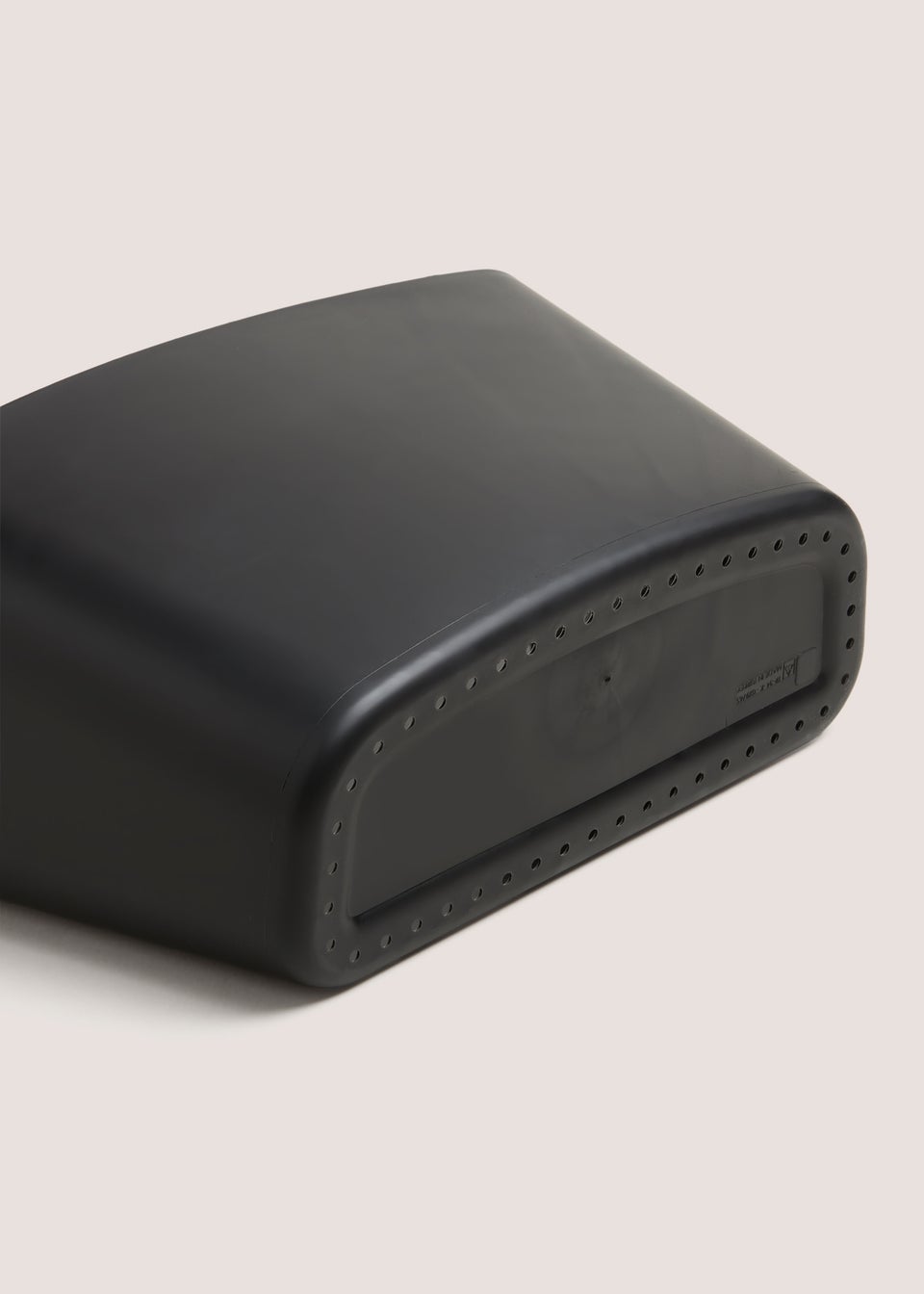 Black Plastic Shower Caddy