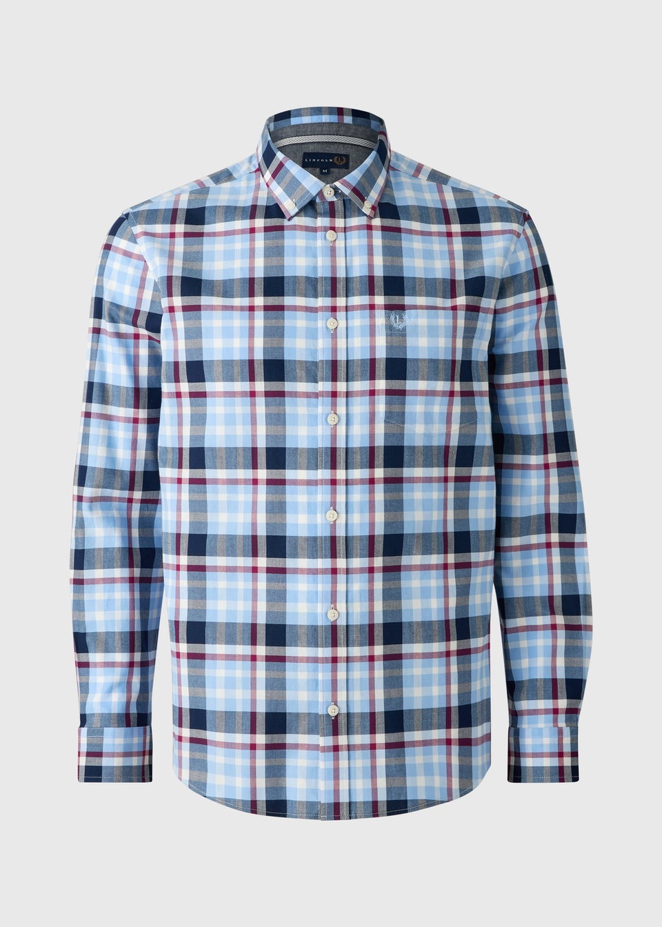 Blue Long Sleeve Oxford Shirt