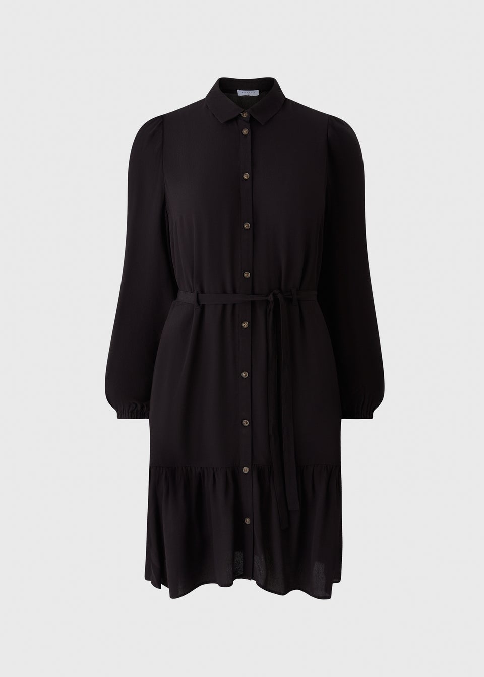 Black Shirt Mini Dress