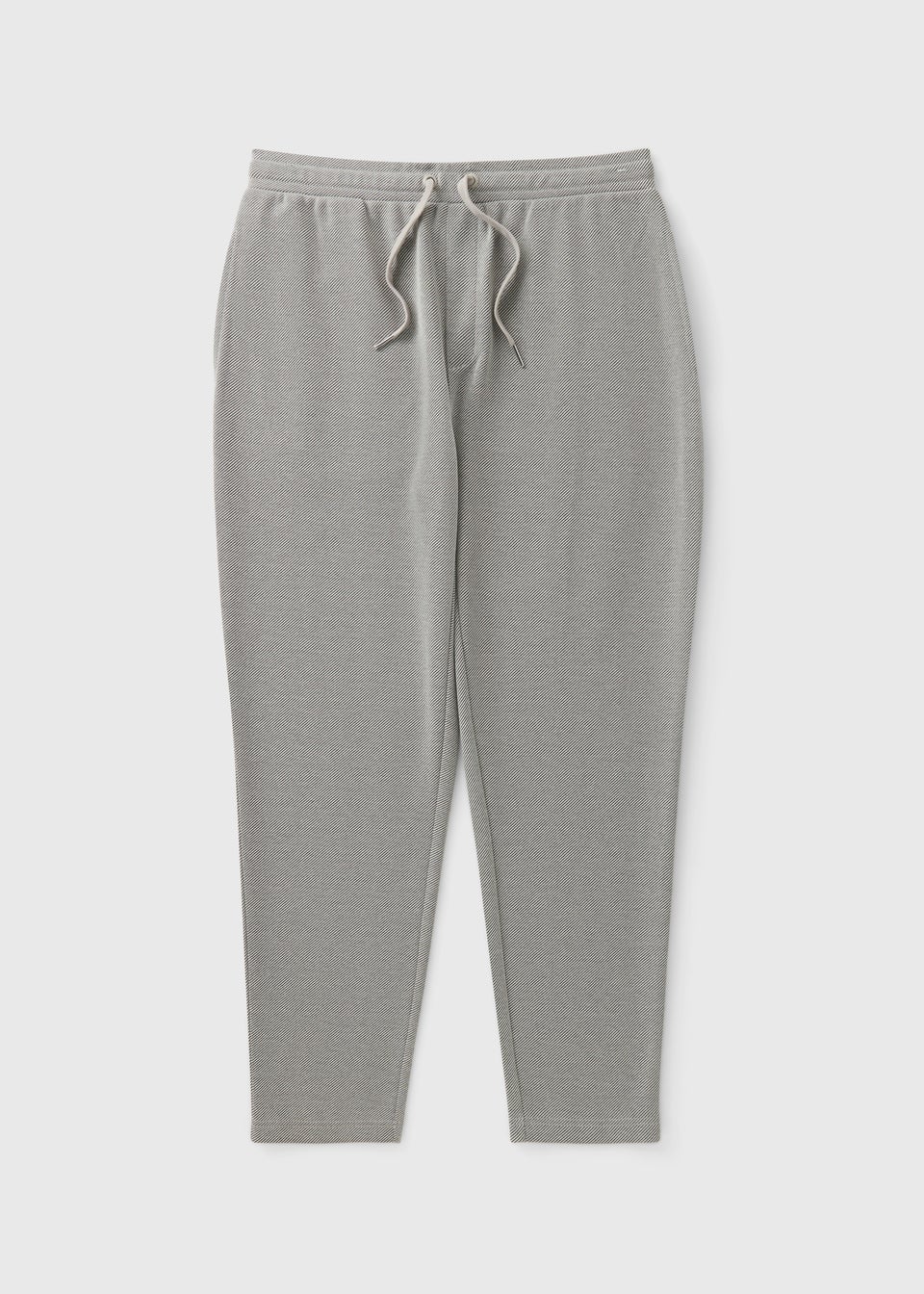 Beige Tapered Co-Ord Joggers