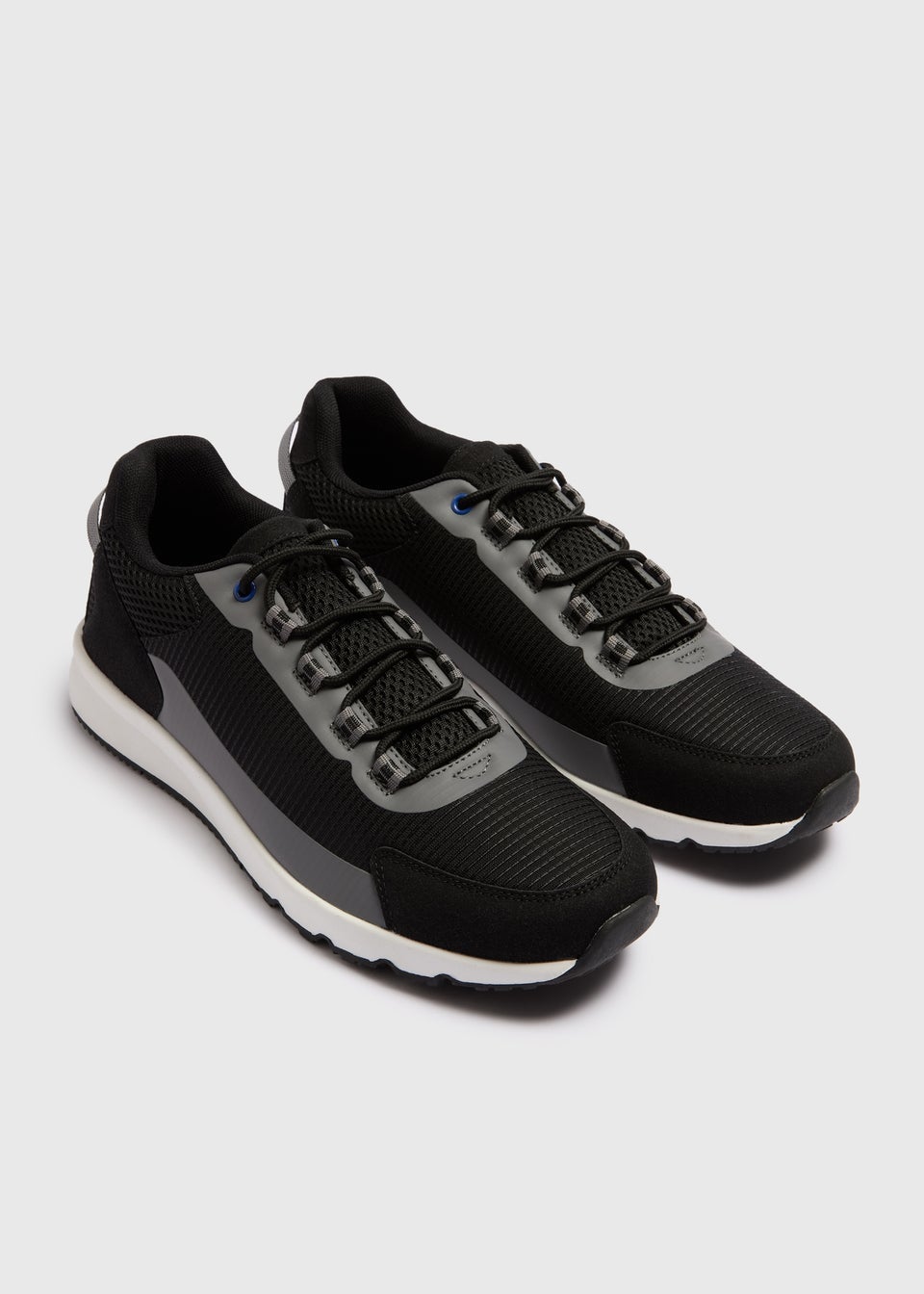 Black Mesh Fashion Traniers