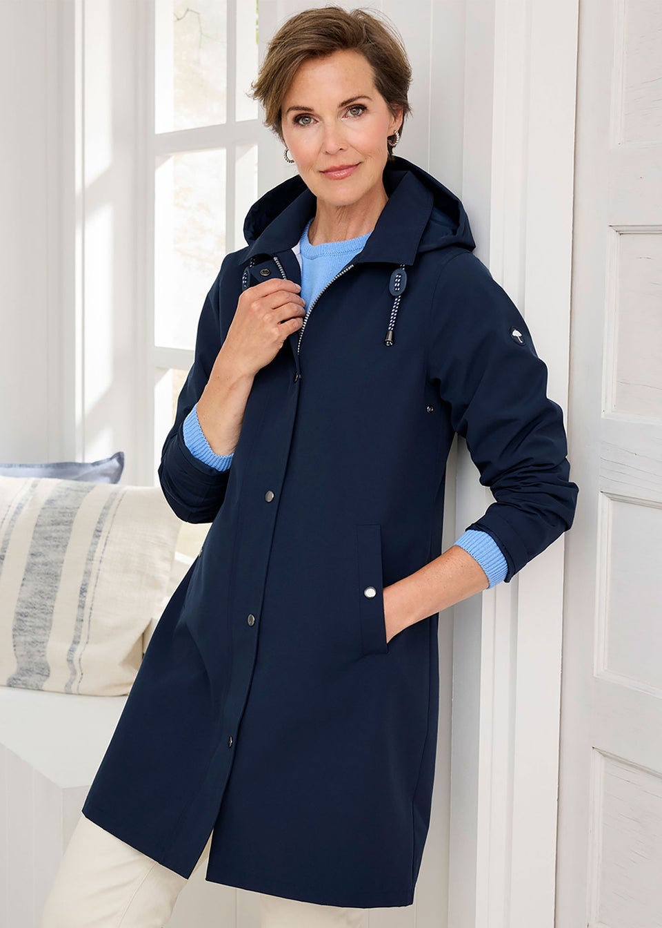 Cotton Traders Navy Weatherproof Jacket