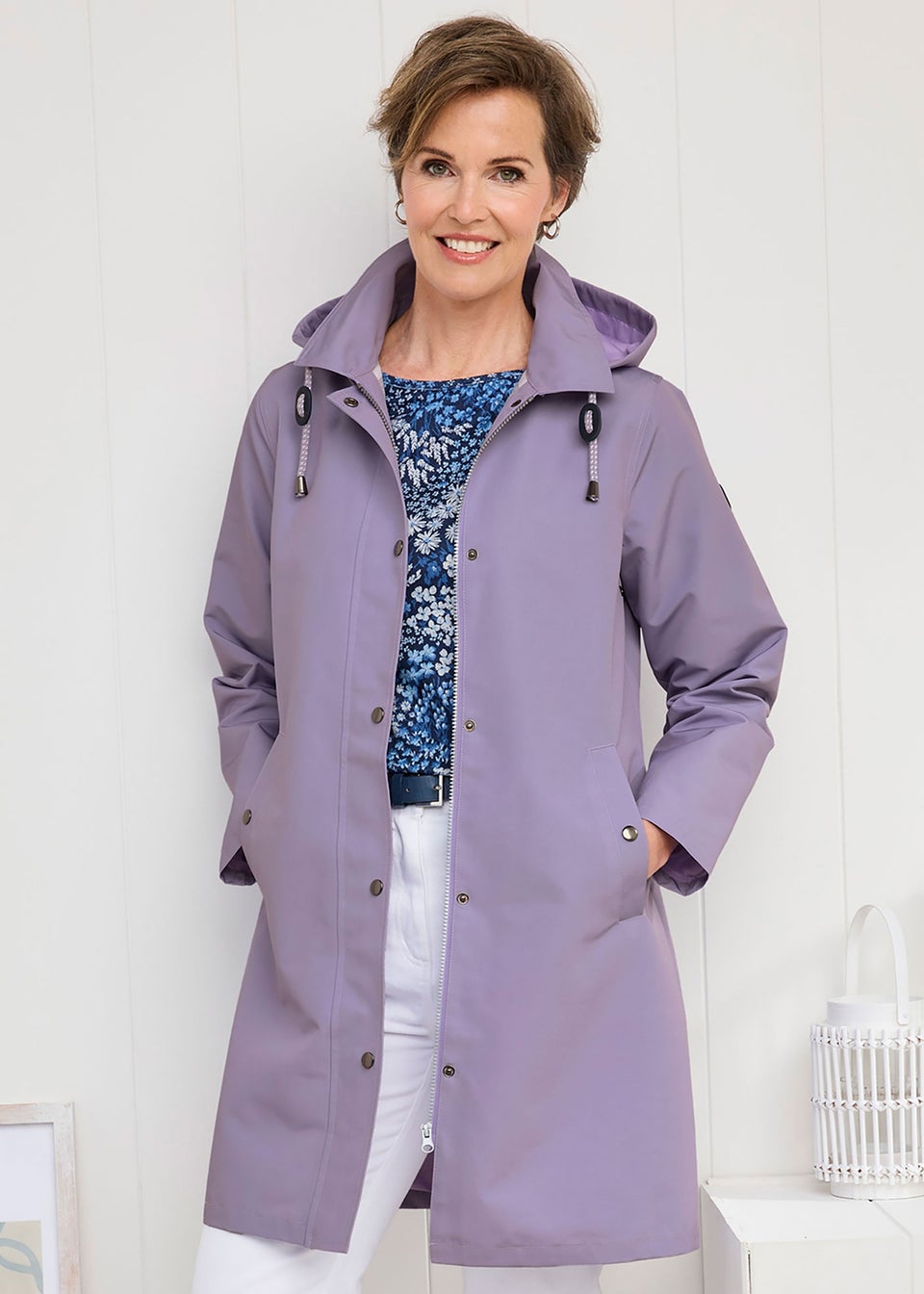 Cotton Traders Light Crocus Weatherproof Jacket