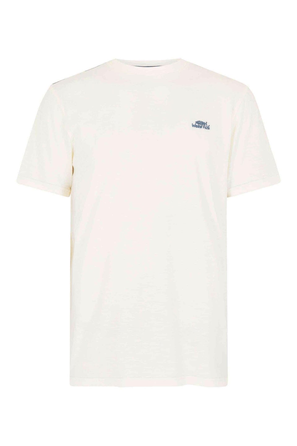 Weird Fish Cream Fished Branded T-Shirt