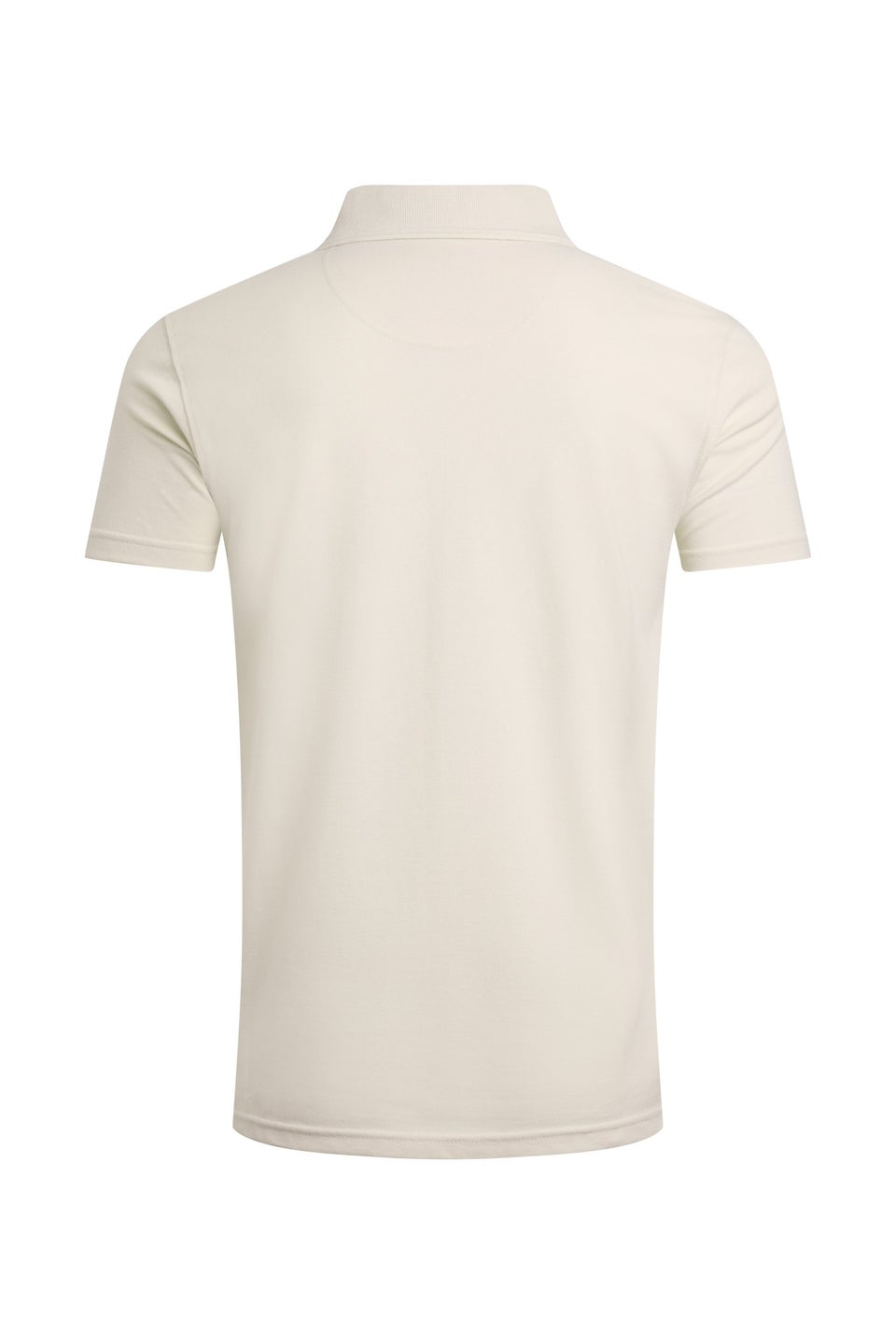 Weird Fish Cream Miles Pique Polo