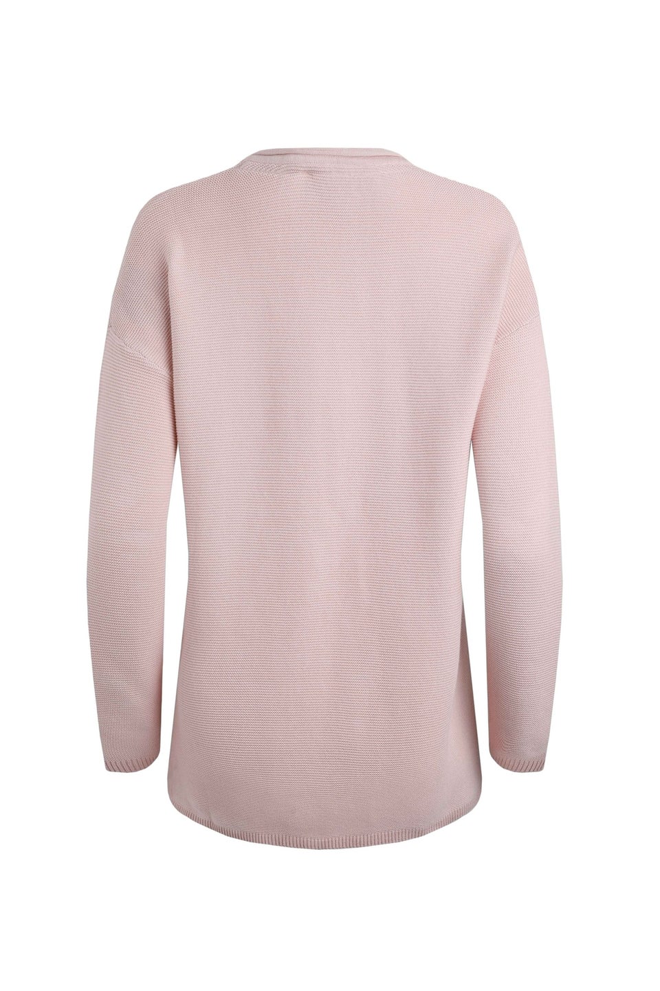 Weird Fish Pink Dalla Knitted Crew Neck Jumper