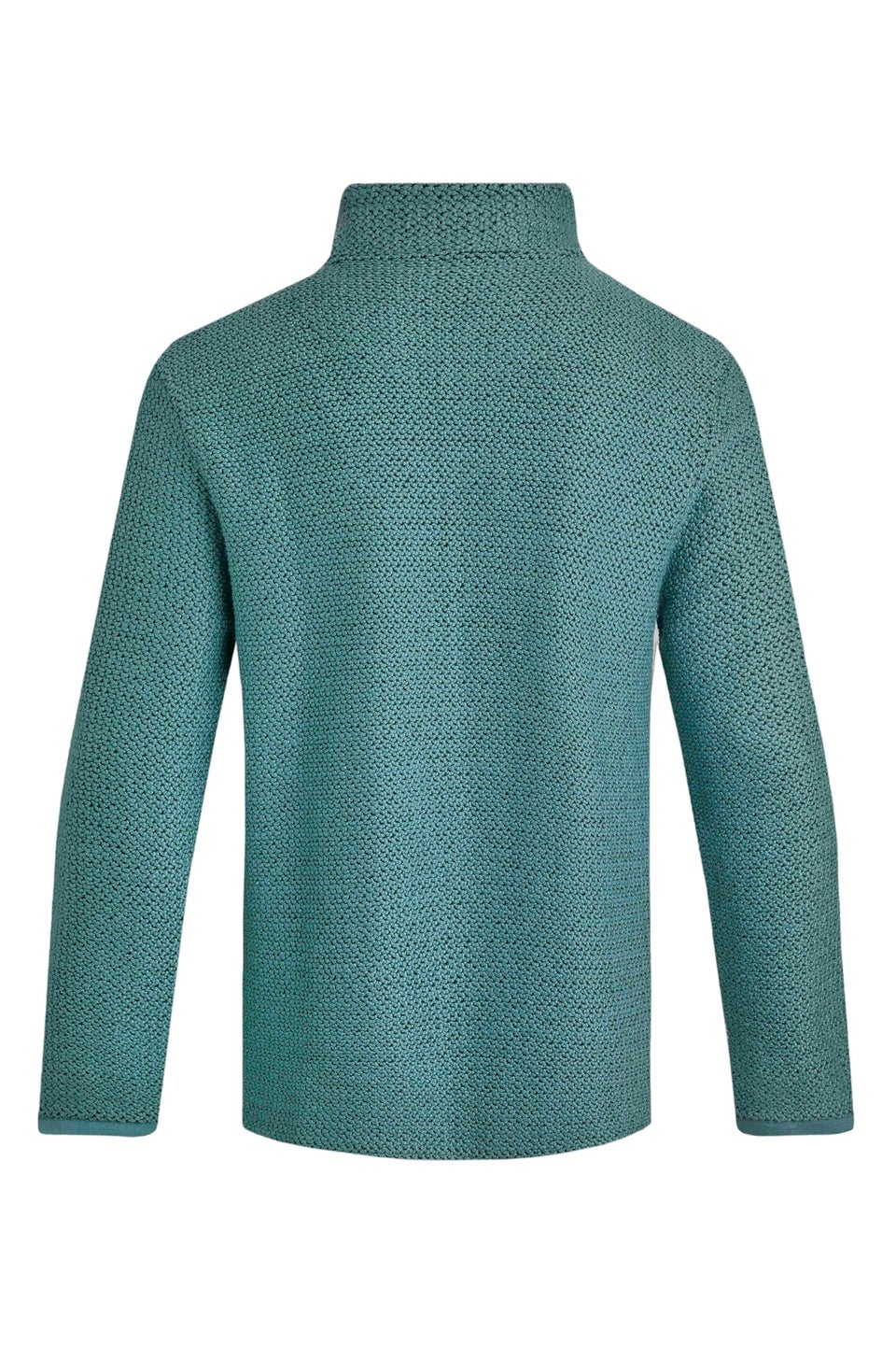 Weird Fish Blue Cruiser 1/4 Zip Macaroni