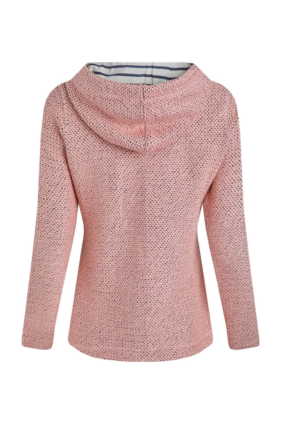Weird Fish Pink Chicoa Full Zip Macaroni Hoodie