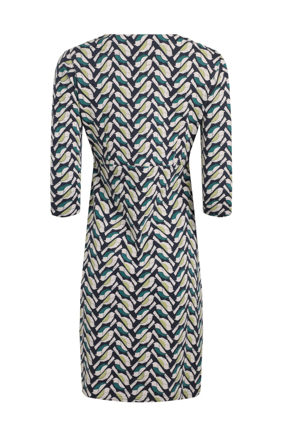 Weird Fish Green Starshine Jersey Dress