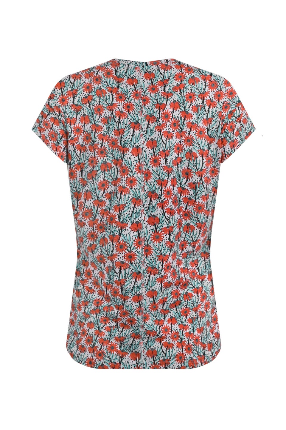 Weird Fish Red Merica Printed Jersey T-Shirt