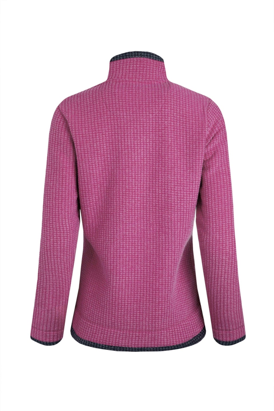 Weird Fish Red Beye 1/4 Zip Grid Fleece