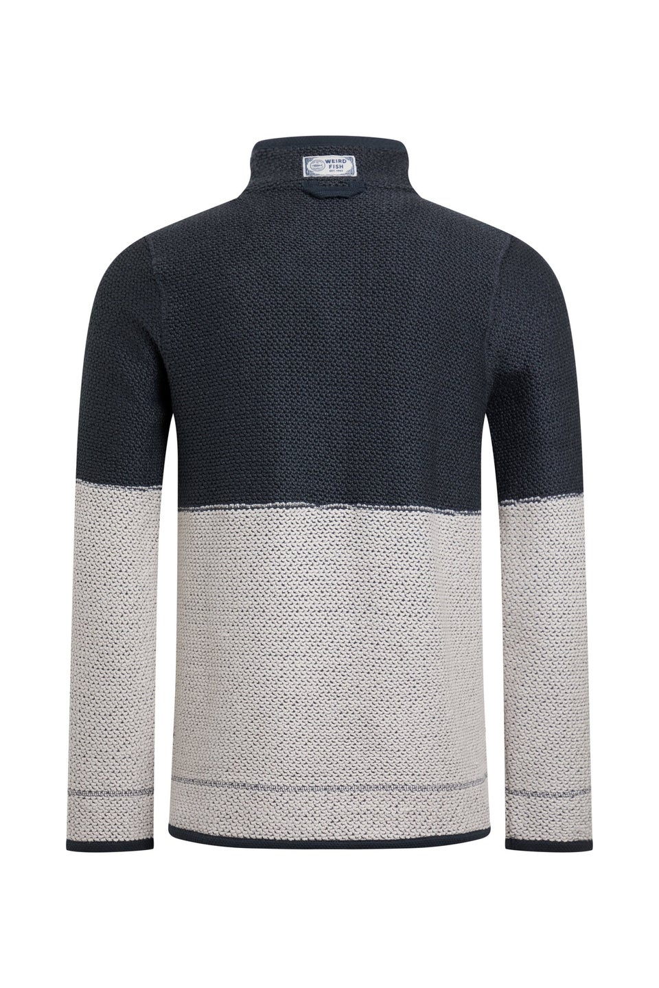 Weird Fish Navy Kielder 1/4 Zip Special Edition Macaroni