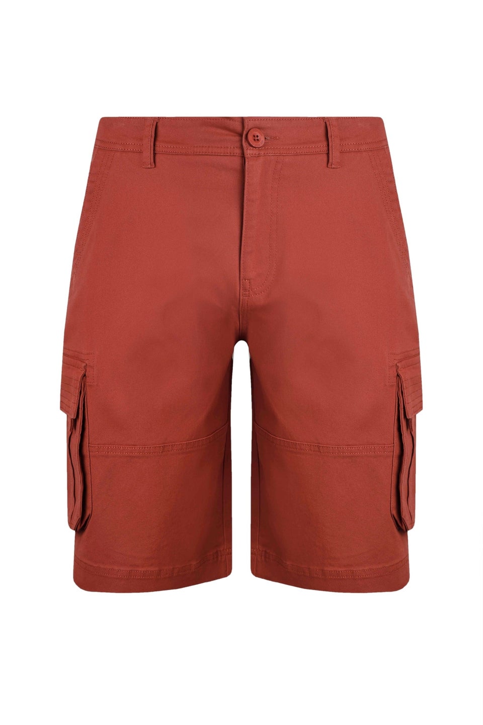 Weird Fish Burnt Orange Rigney Cargo Shorts