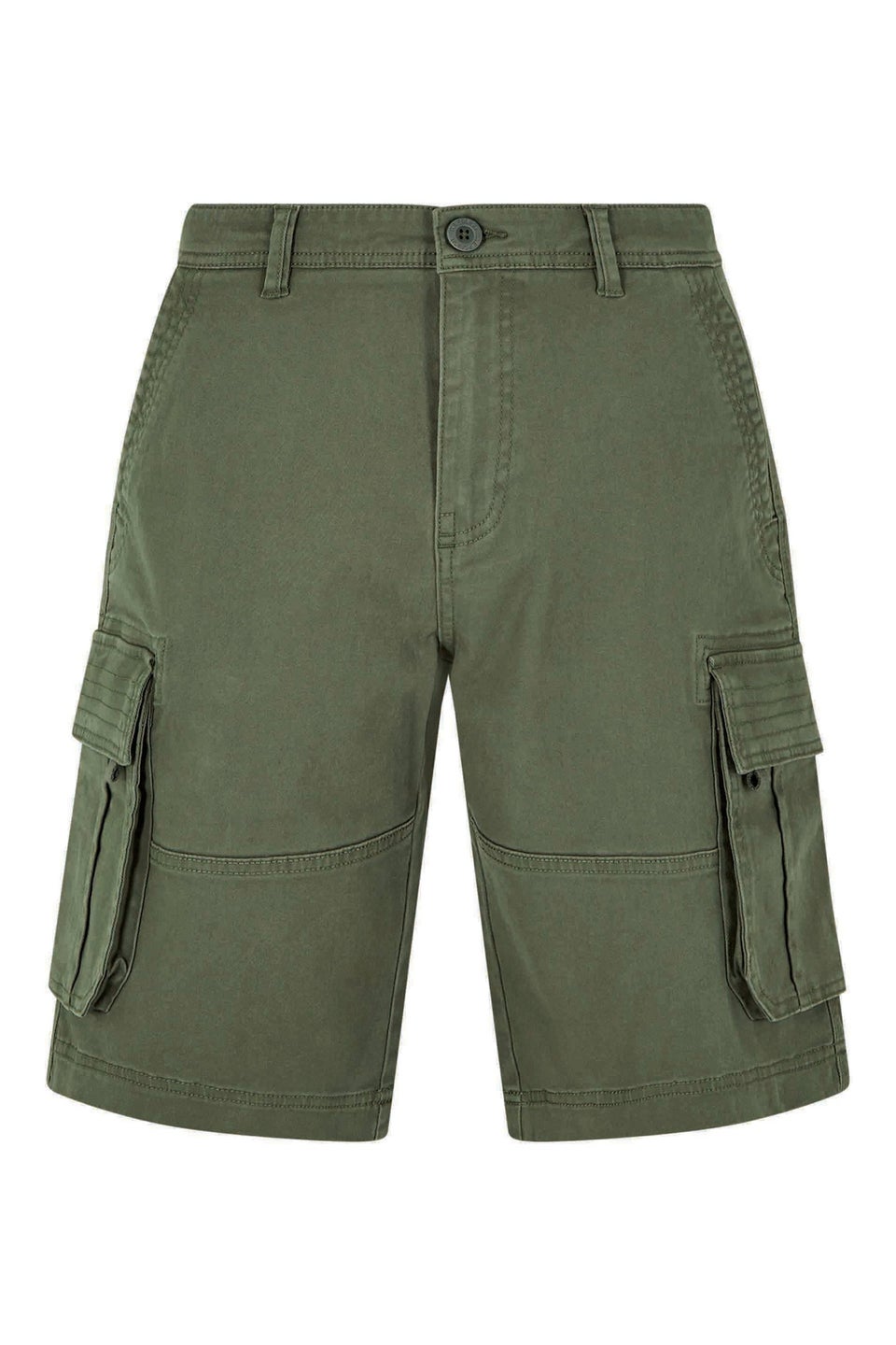 Weird Fish Green Rigney Cargo Shorts