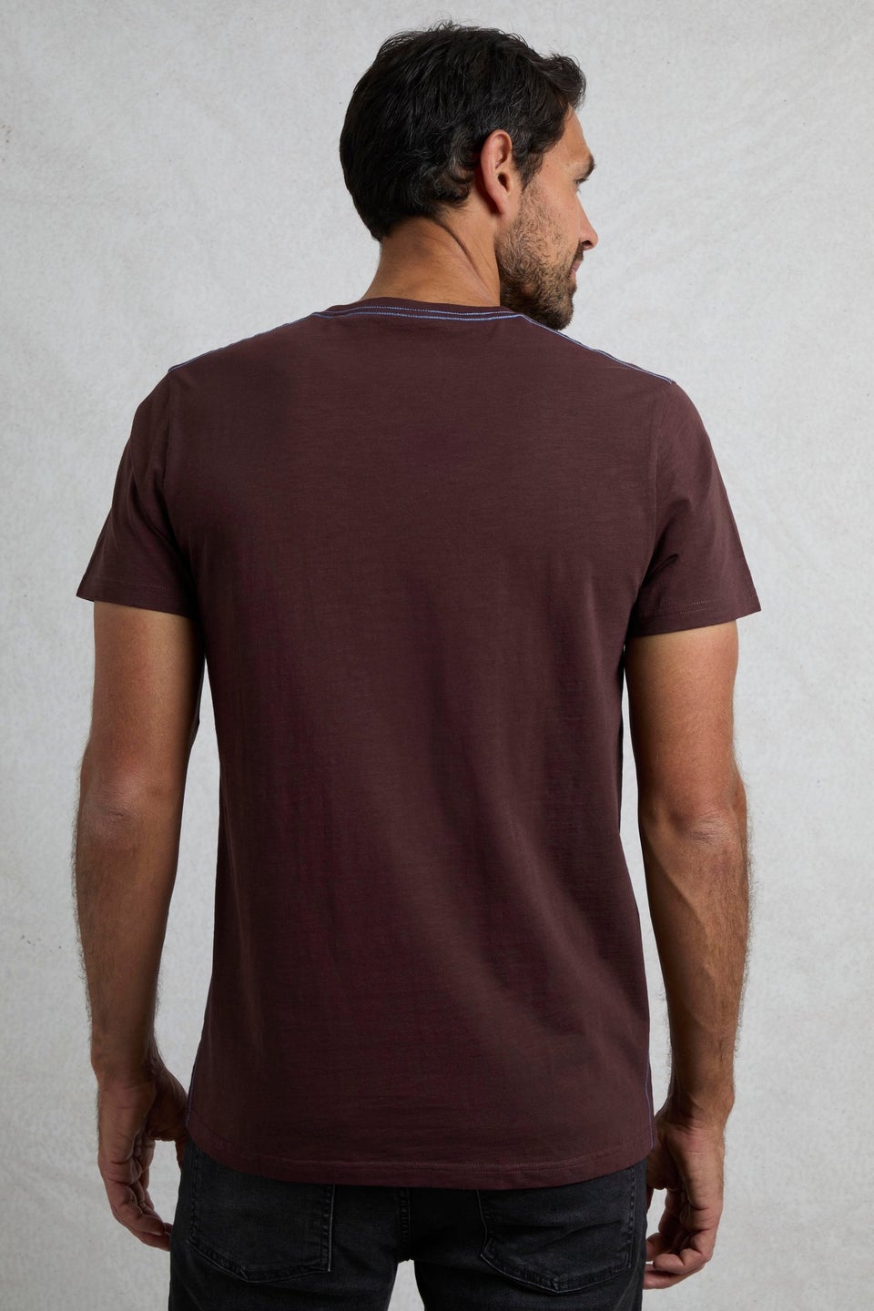 Weird Fish Red Foothills Front Print T-Shirt