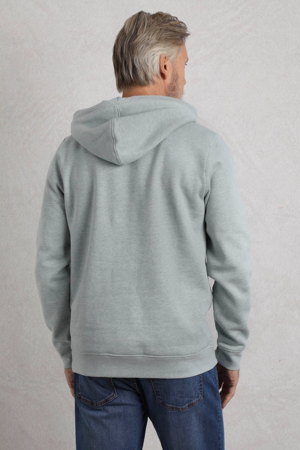 Weird Fish Grey Hugo Branded Popover Hoodie