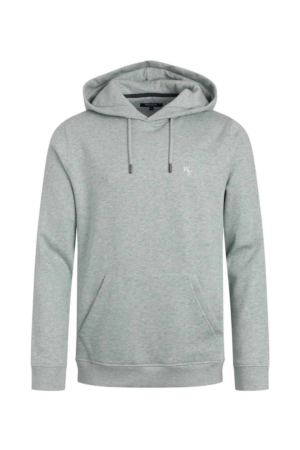 Weird Fish Grey Hugo Branded Popover Hoodie
