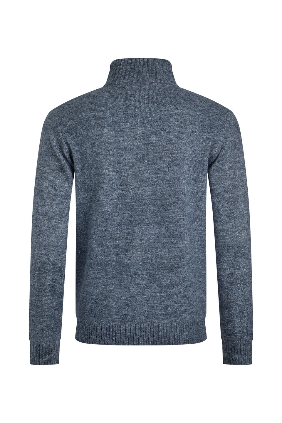 Weird Fish Blue Helmsdale 1/4 Zip Jumper