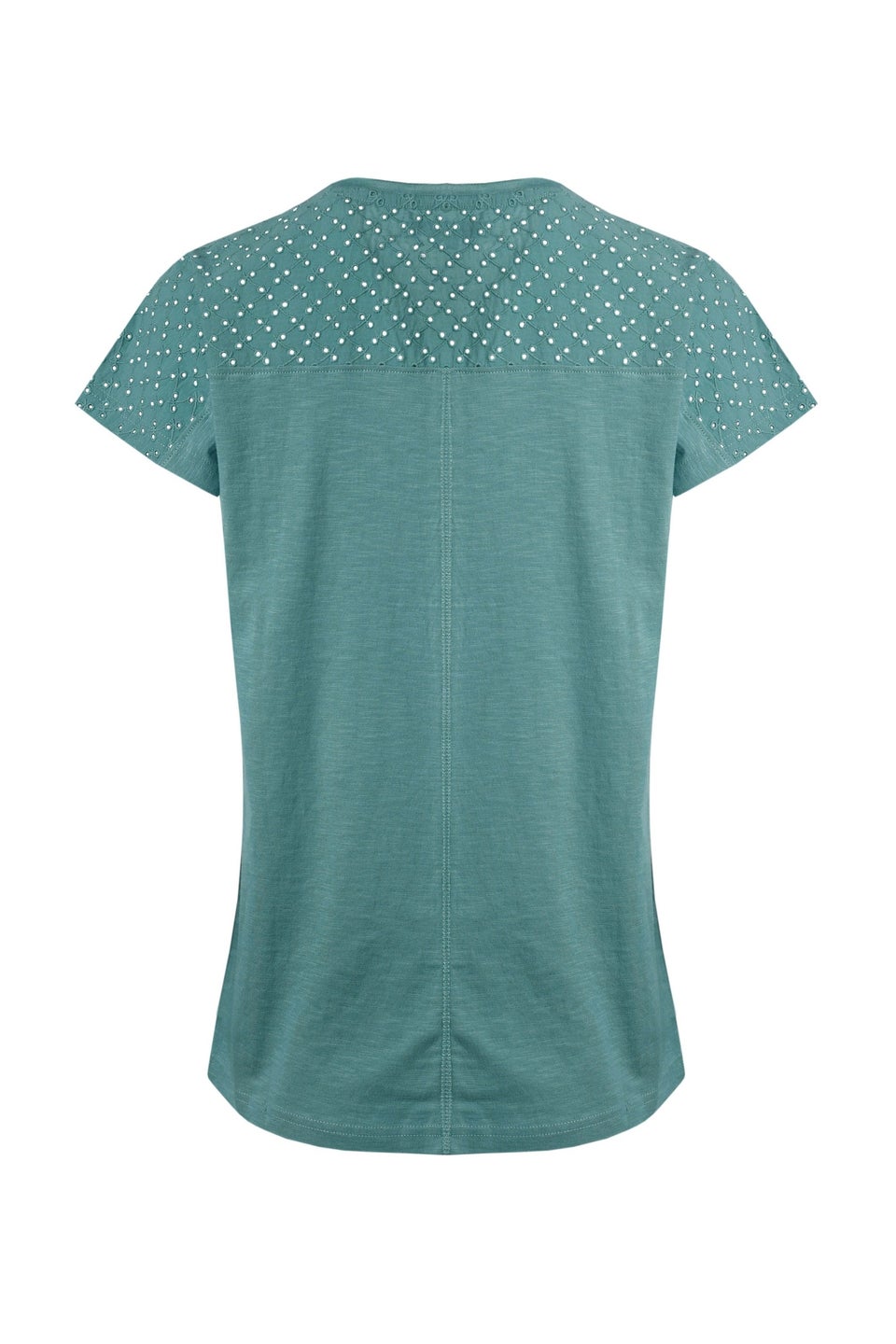 Weird Fish Blue Pernille Cutaway T-Shirt