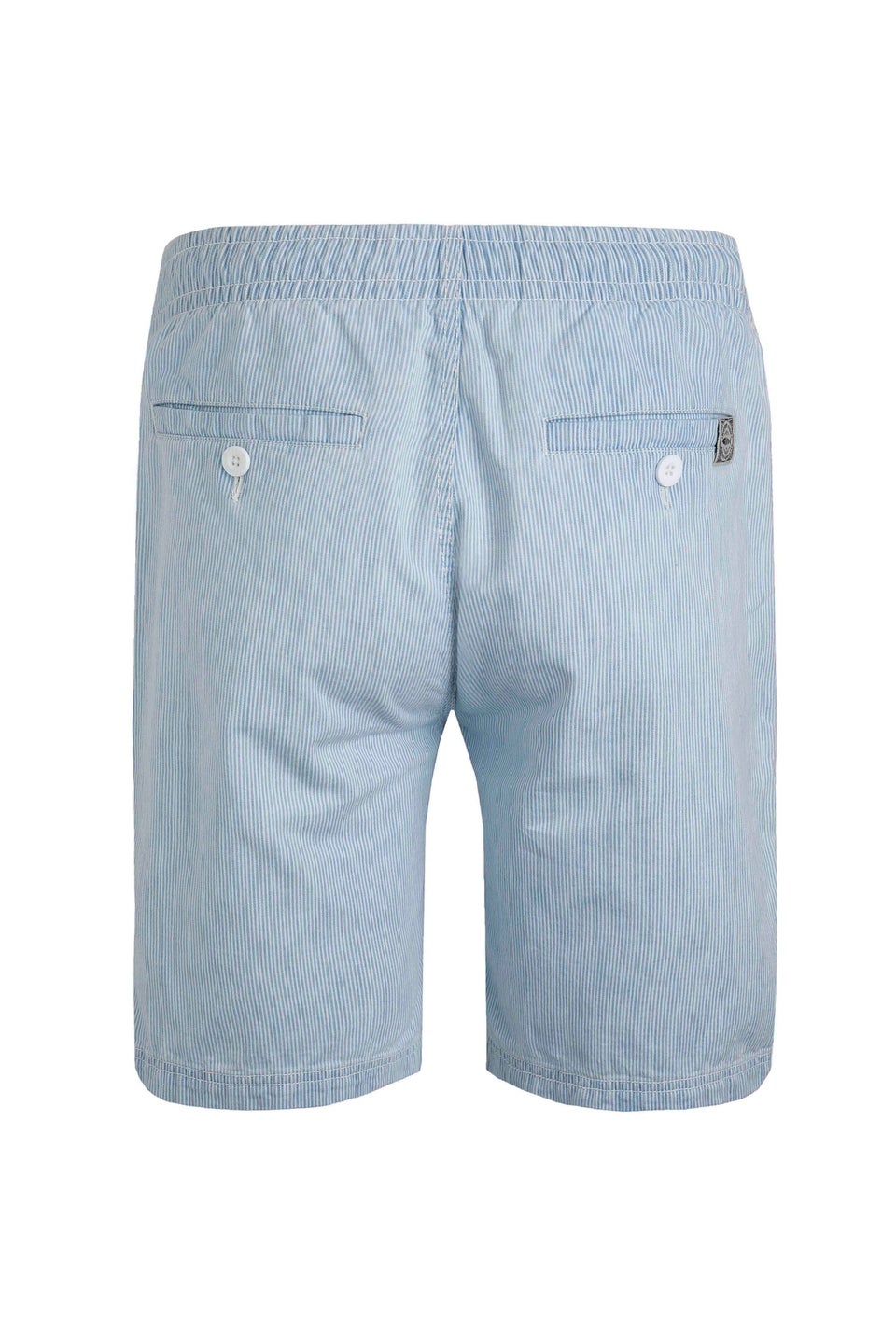 Weird Fish Cream Dewey Stripe Shorts