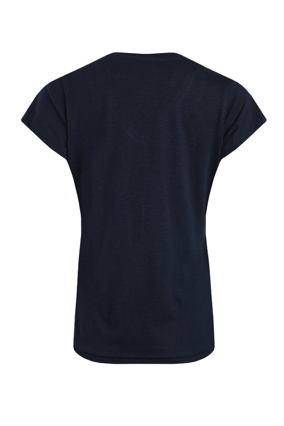 Weird Fish Navy No Rain No Flowers Slub Pocket T-Shirt